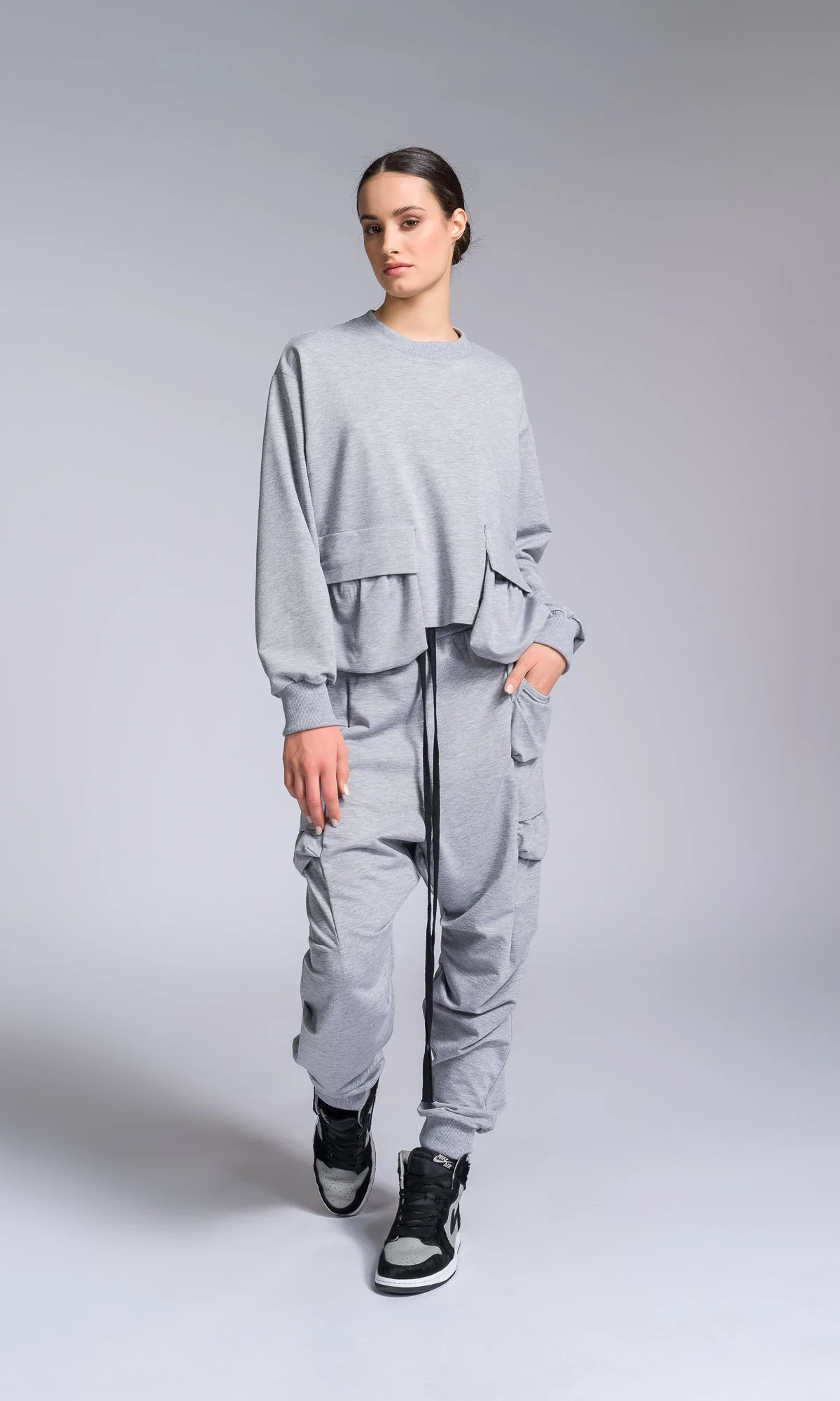 Adjustable Leg Pants with Layered Pockets - Image 7