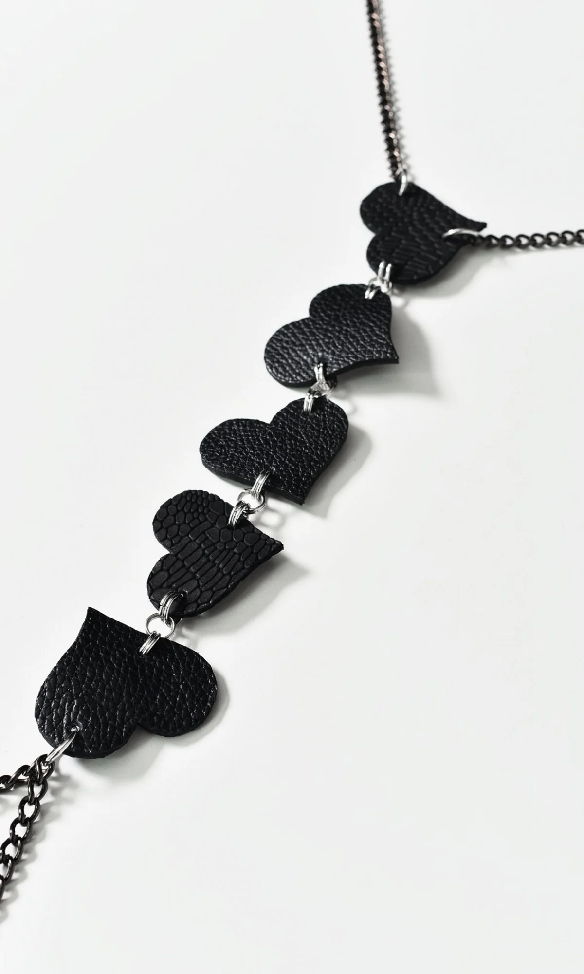 Beautiful Genuine Leather Hearts Harness - Image 3