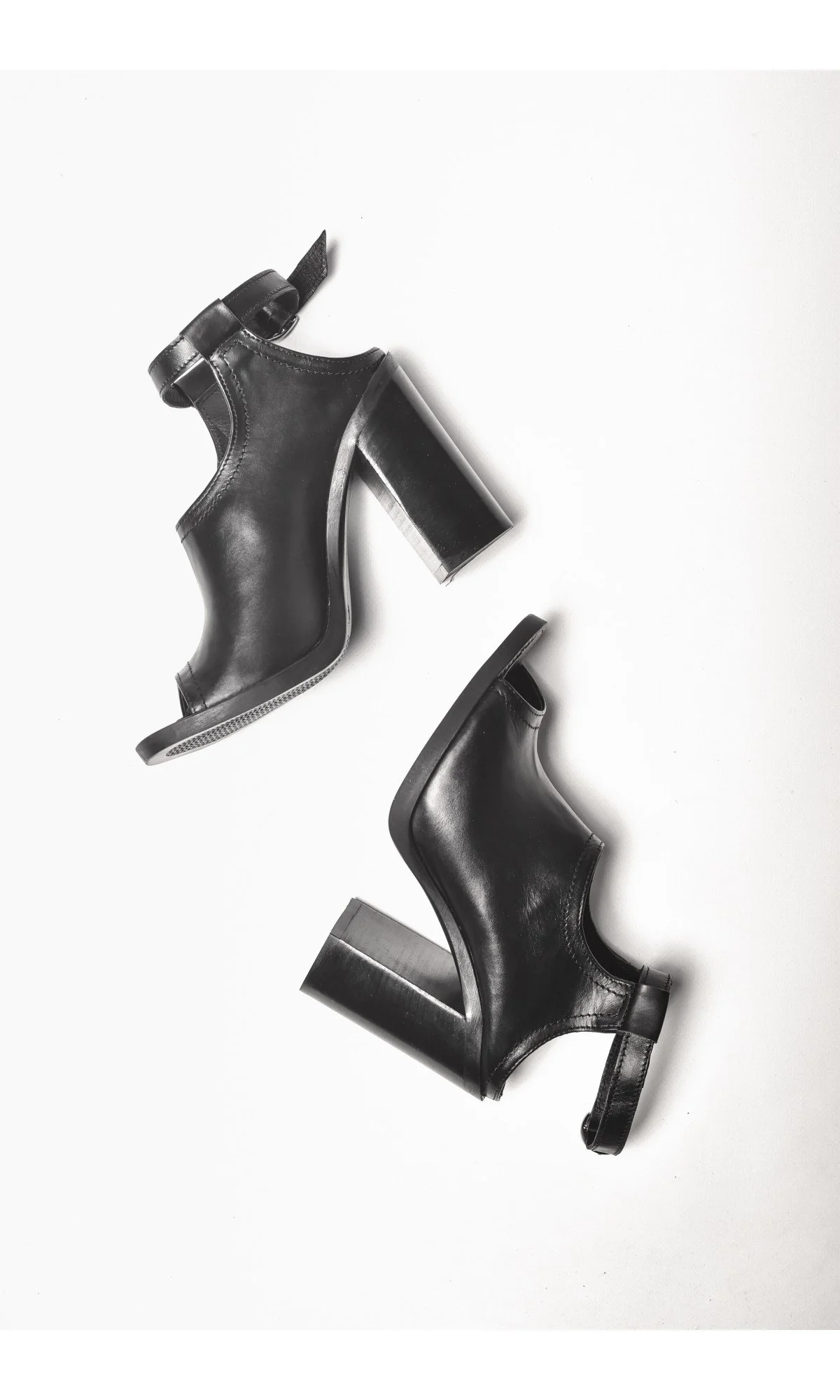 Block Heel Ankle Strap Sandals - Image 2