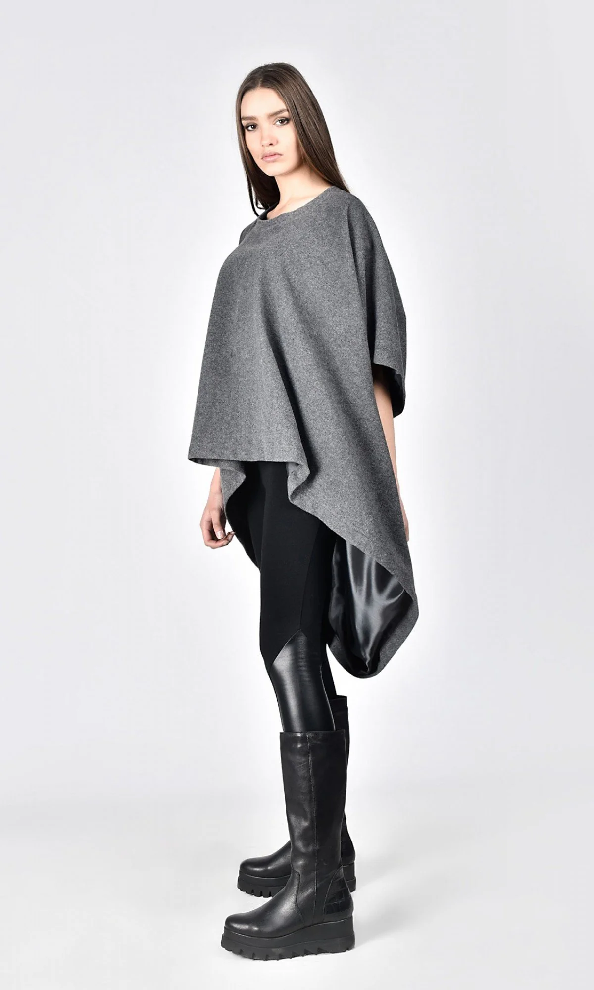 Cashmere Blend Poncho - Image 8