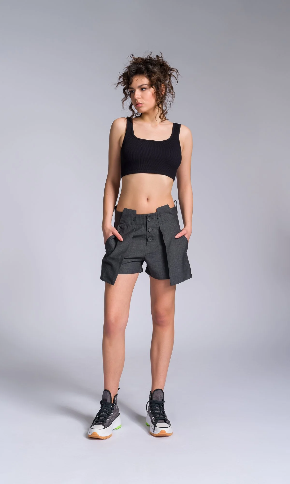 Cool Wool Shorts with Large Pockets - Image 4