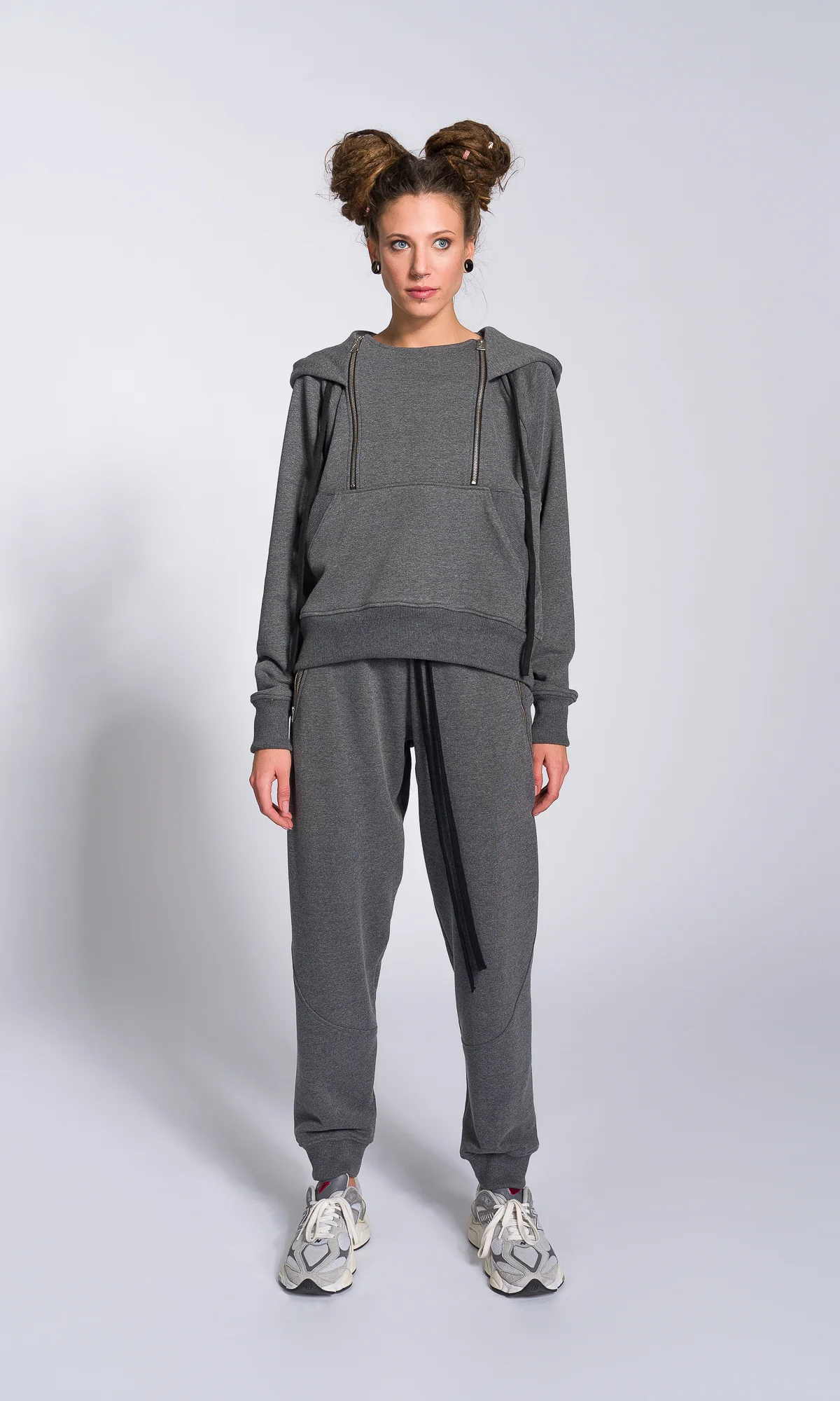 Cuffed Sweatpants with Pockets - Image 7