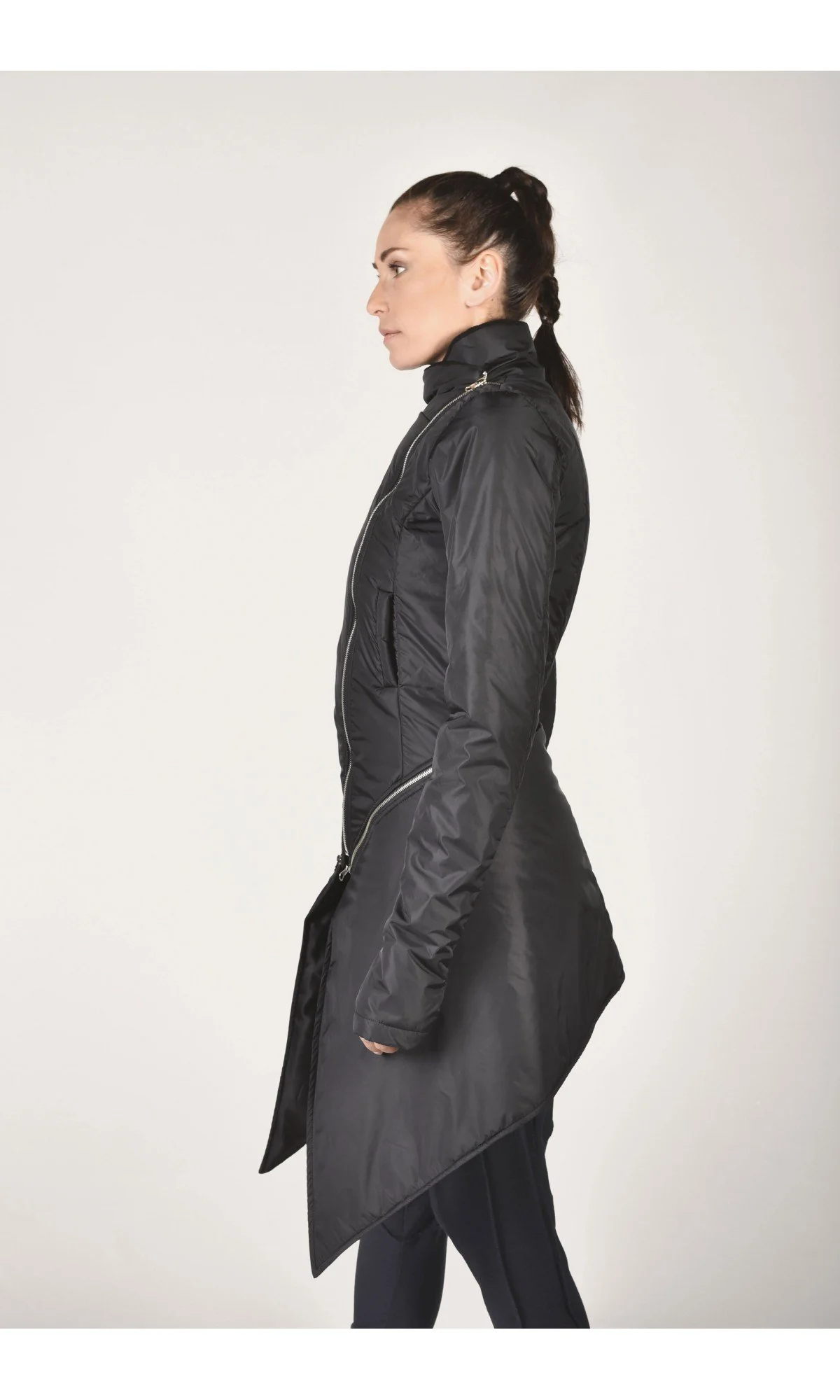 Detachable Fitted Quilted Jacket - Image 6
