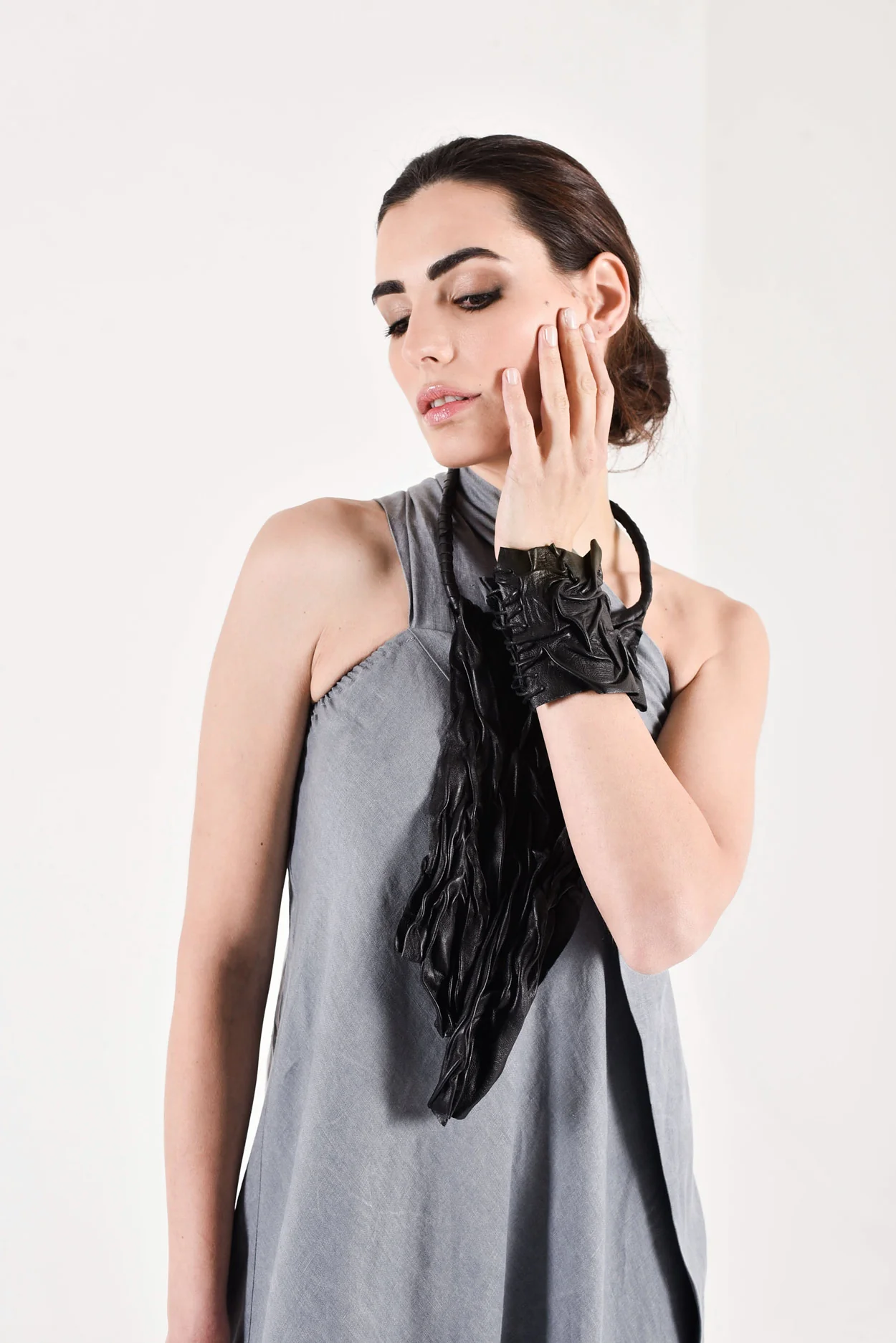 Extravagant Wristband  Leather Cuff - Image 2