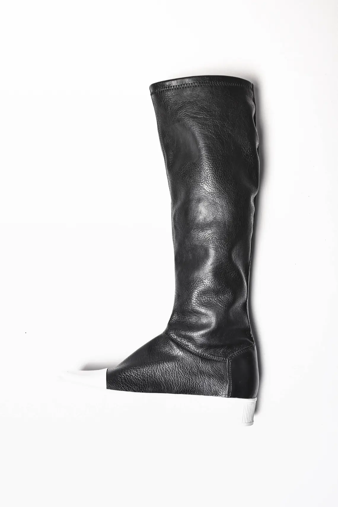 Genuine Leather High Elastic Boots - Image 4