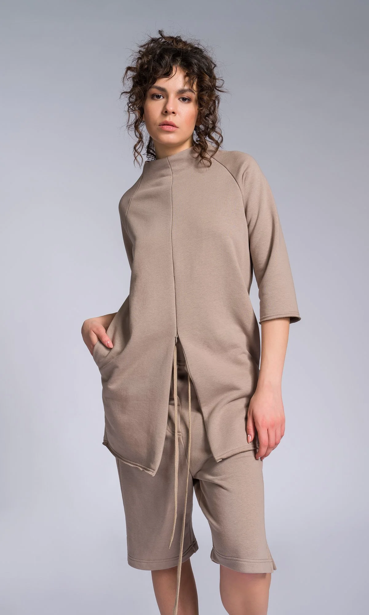 Knee Length Cotton Shorts - Image 4