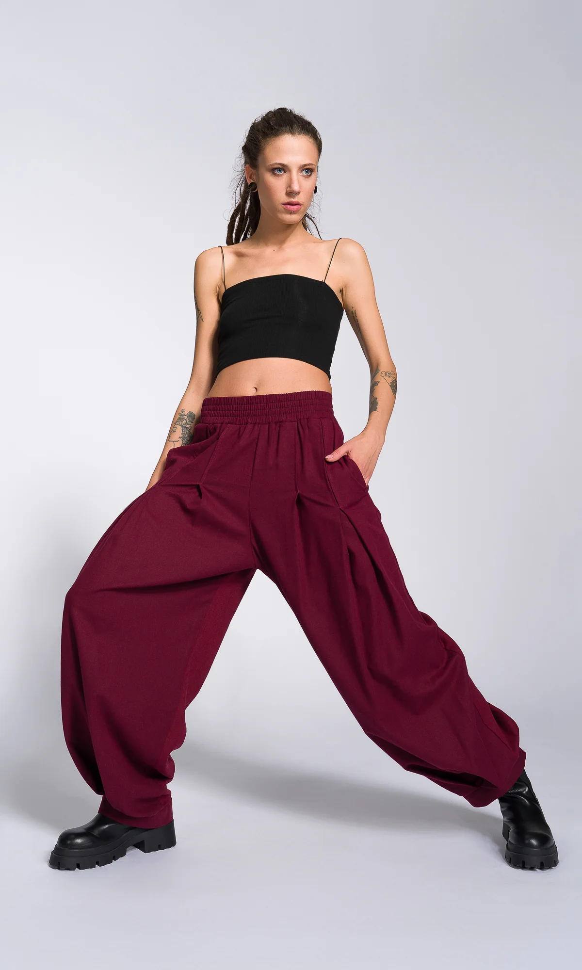 Linen Tuck Pants - Image 6