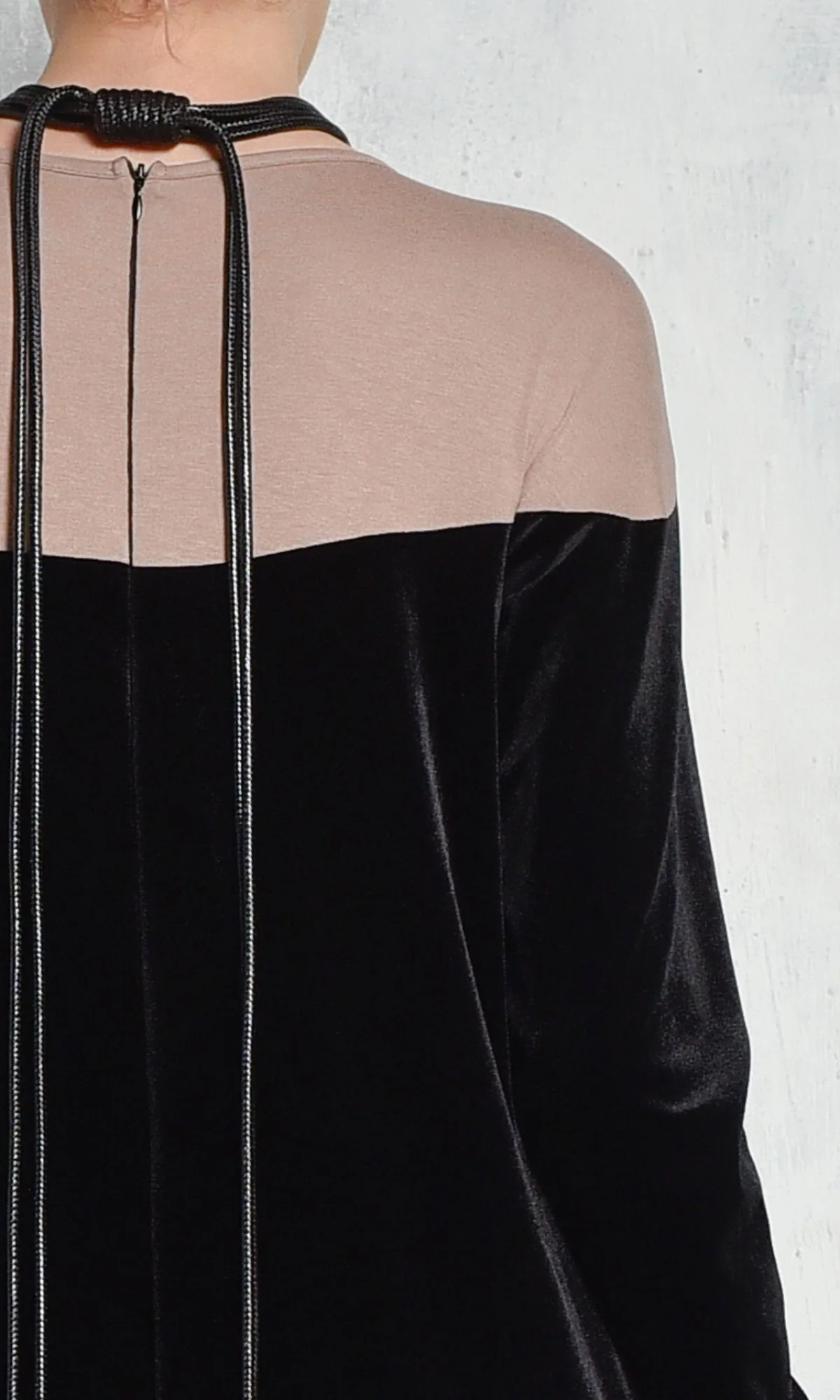 Long Sleeve Velvet Jumpsuit - Image 5