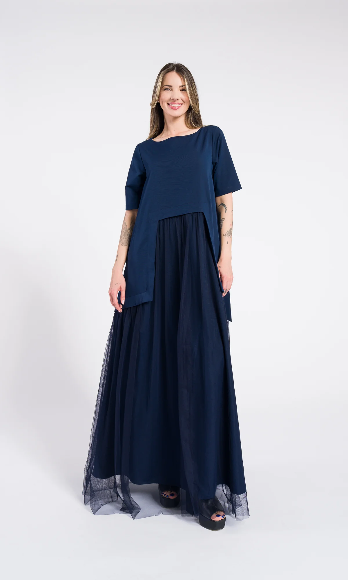 Maxi Tulle Dress - Image 3