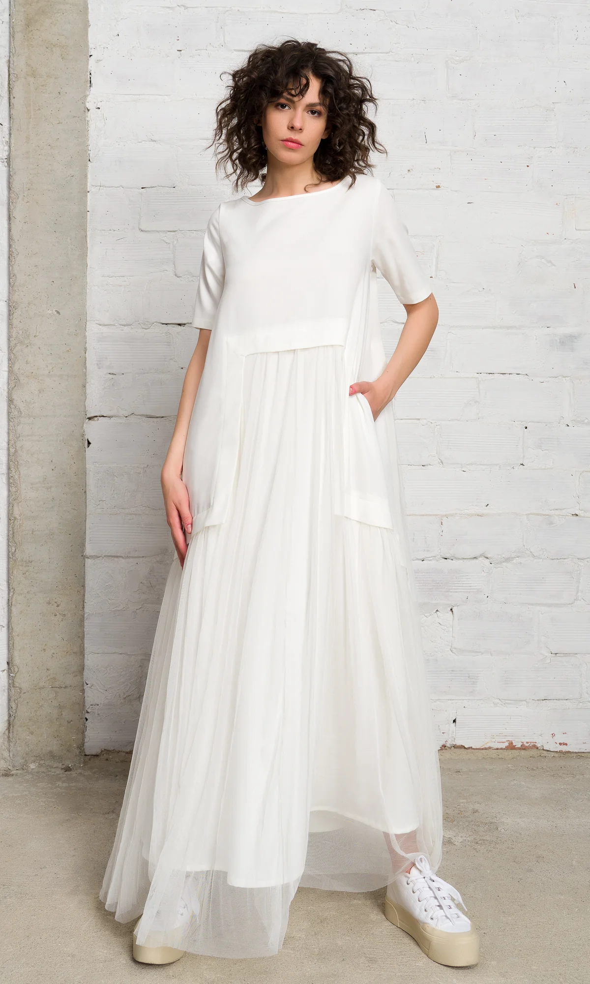 Maxi Tulle Dress - Image 9