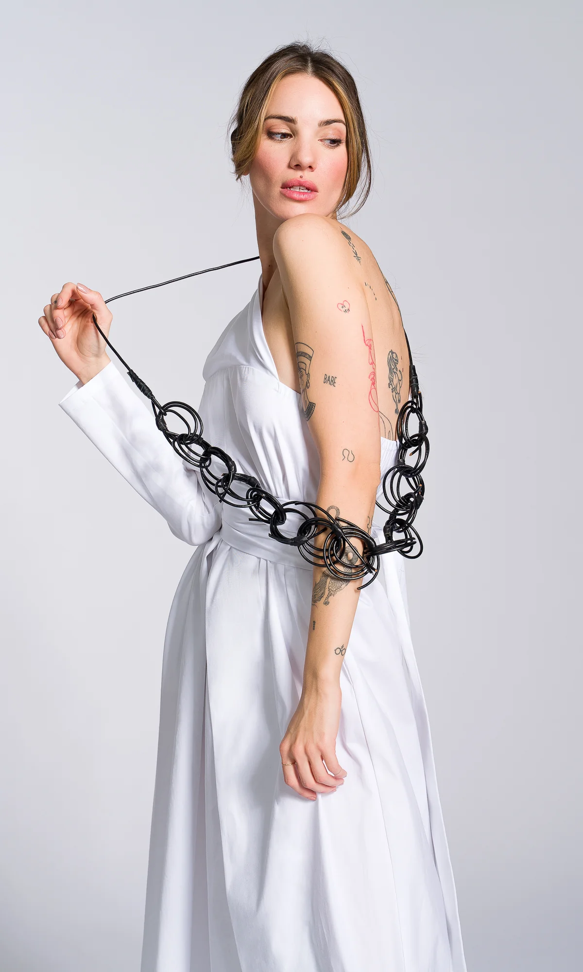 Multi-Way Leather Necklace - Image 2