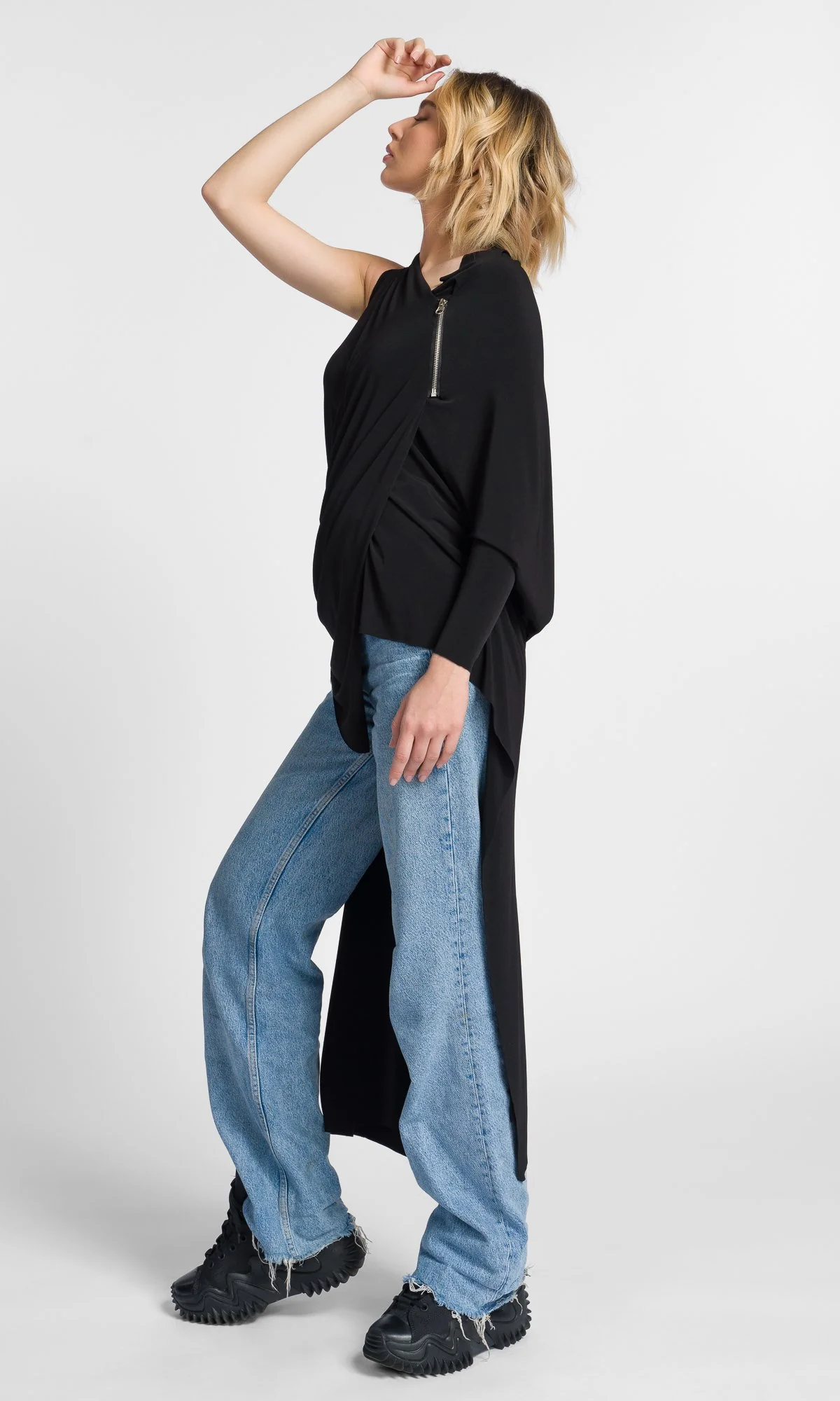 Multi Way Long Tunic Vest - Image 9