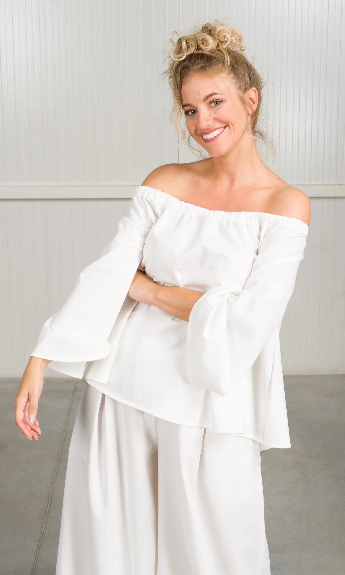 Naked Shoulders Gypsy Blouse - Image 6
