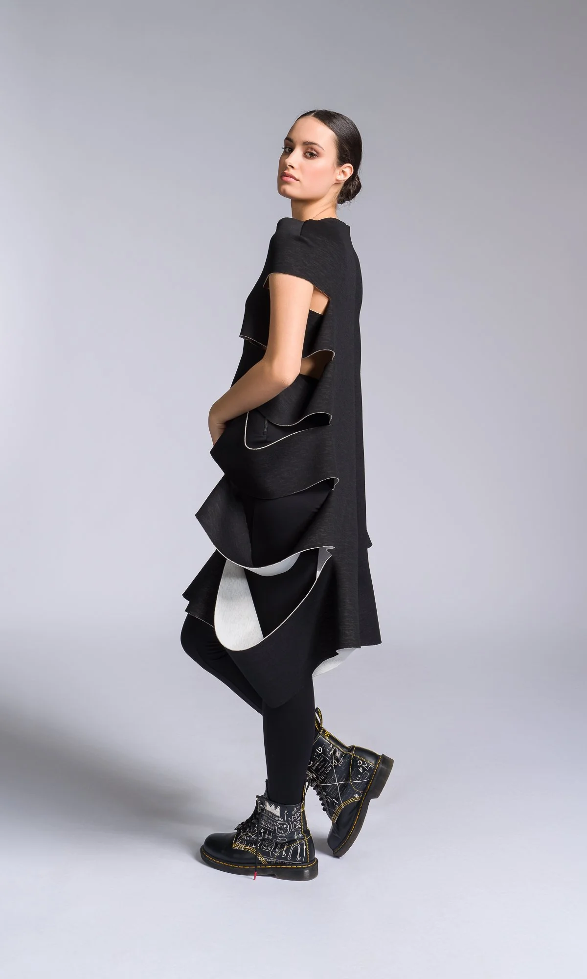 Neoprene Tunic with Side Cutouts - Image 6