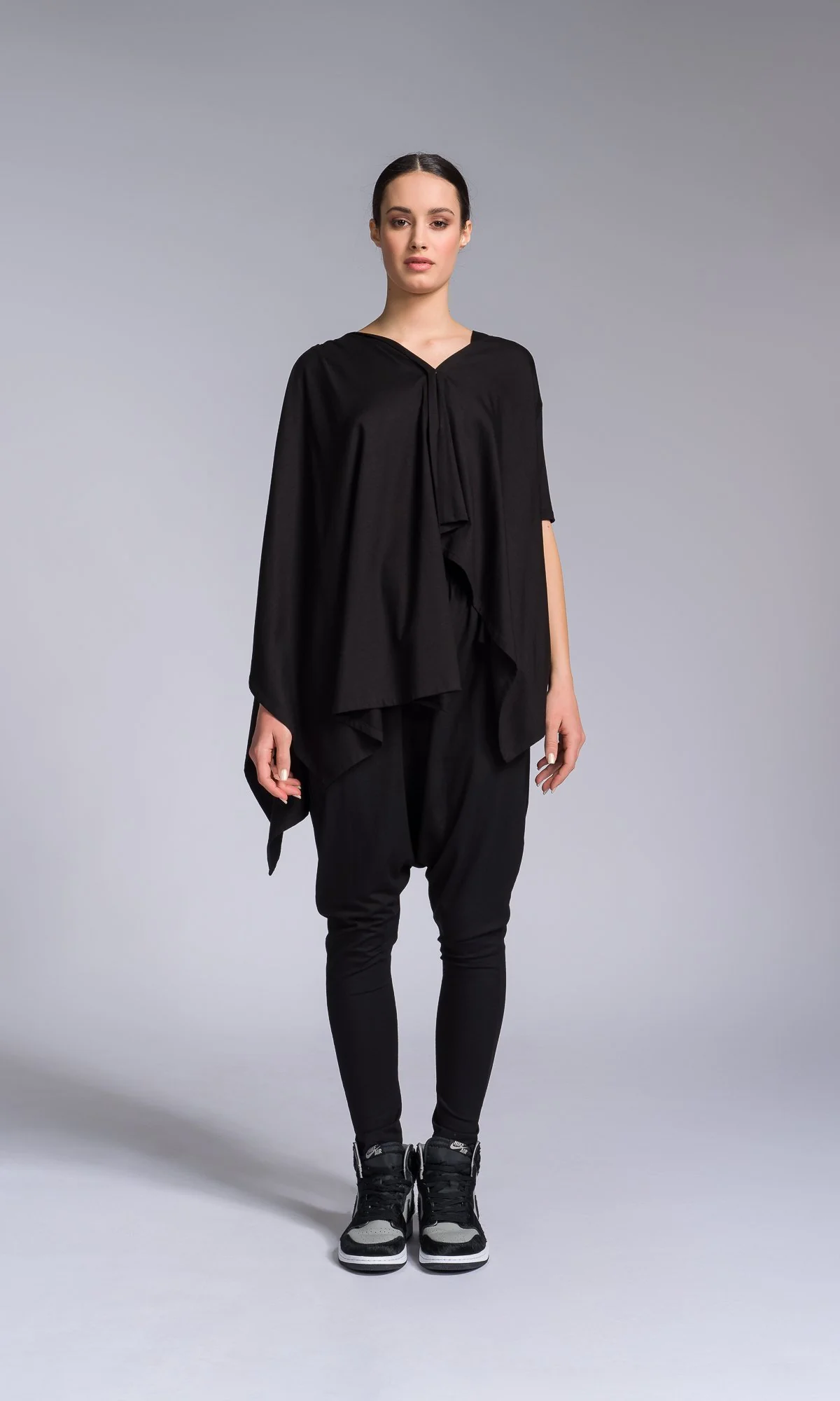 Open Back Blouse with Asymmetric Closure - Image 6