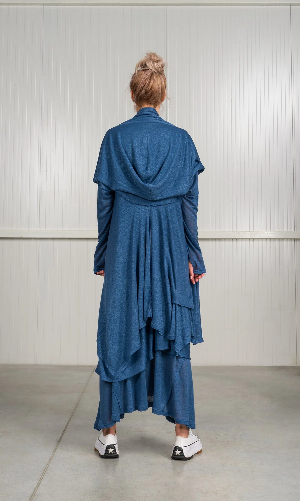 Rich Drapes Linen Knit Cardigan - Image 5