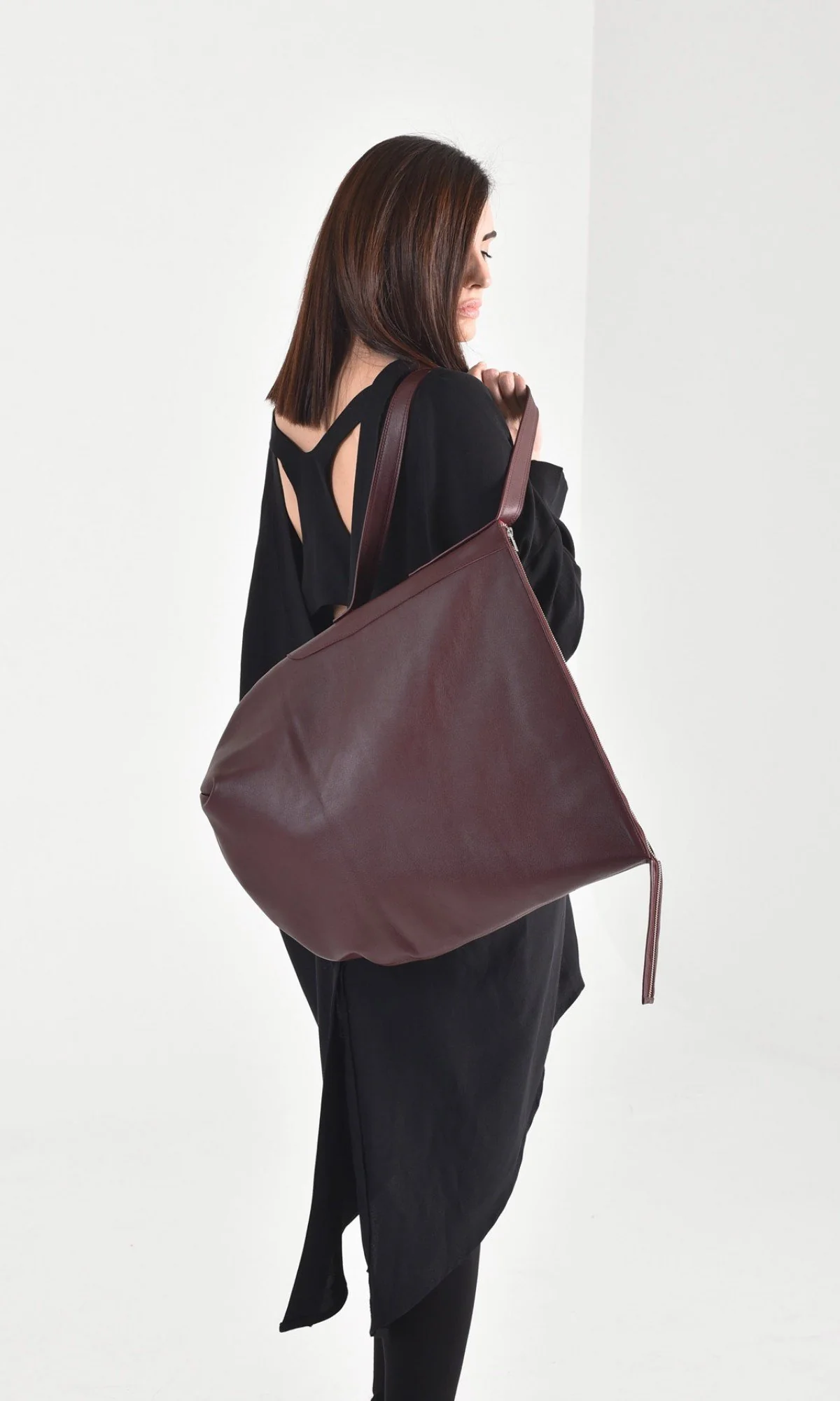 Side Handle Shopper Bag - Image 4