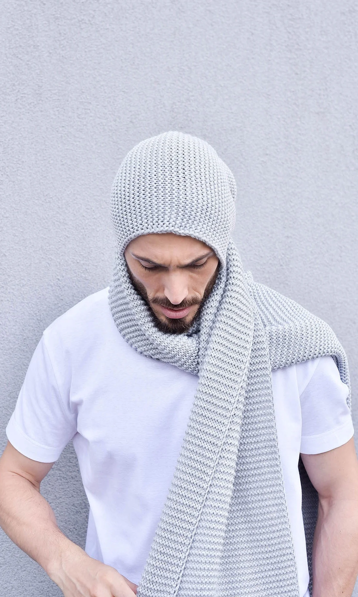 Slouchy Warm Knit Hat - Image 3