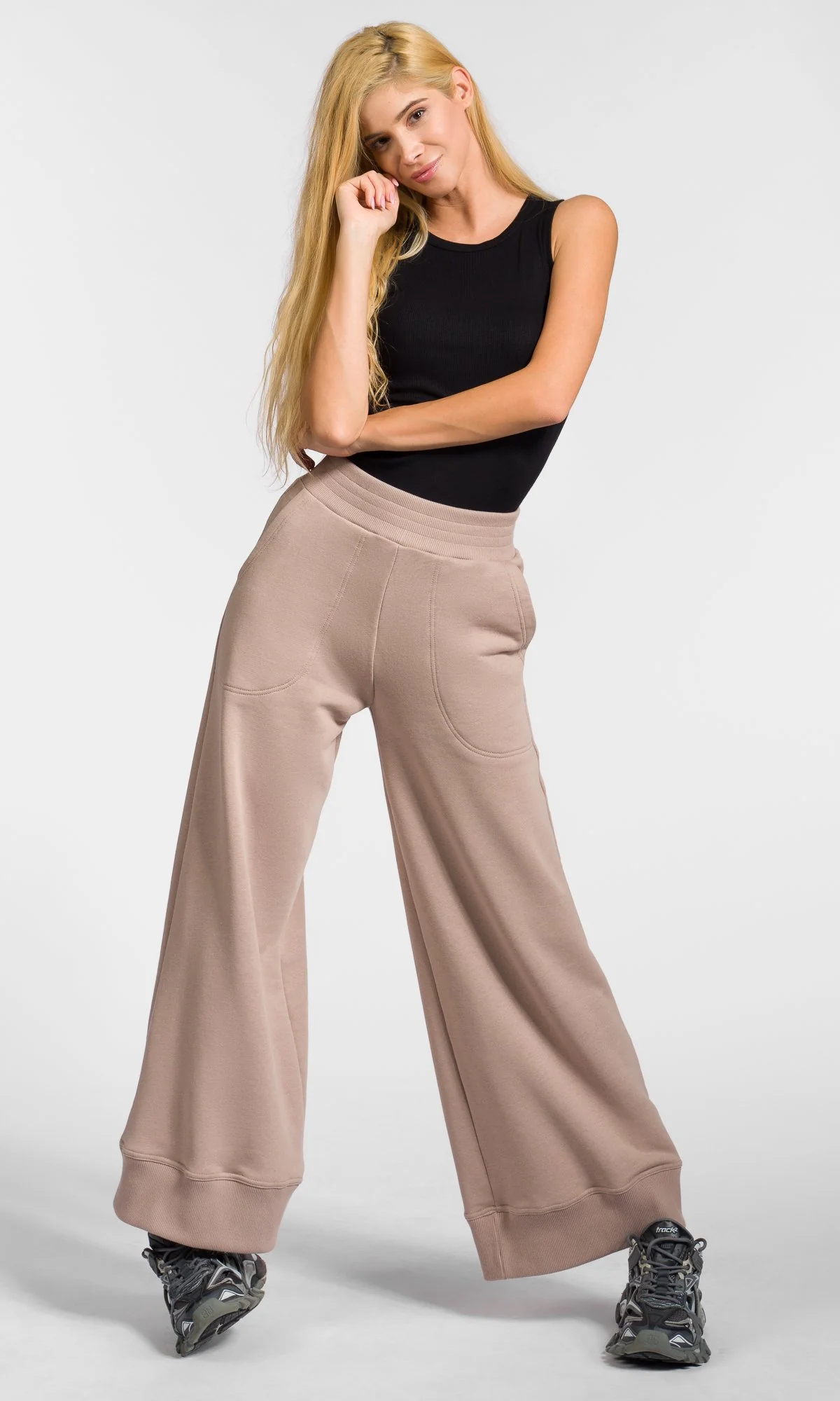 Soft Cotton Wide Leg Pants - Image 8