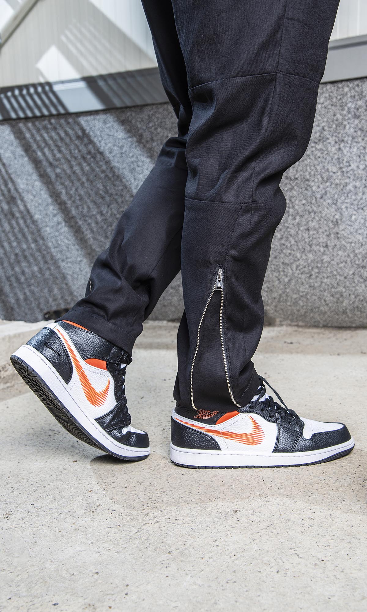 Straight Leg Pants with Zippers - Image 5