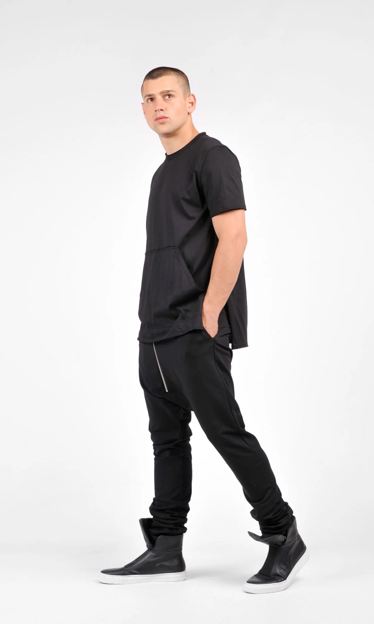 T-shirt with Front Pockets - Image 2