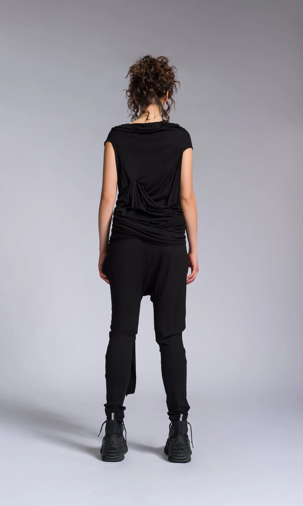Twisted Drapes Sleeveless Top - Image 6